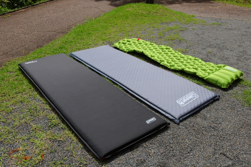 コールマンのマットを体験レポート（インフレーターマット／エアー