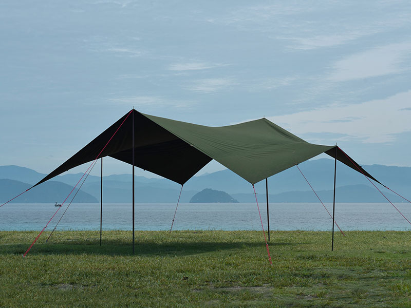 DOD】家型テントの新定番！「エイテント」「ヒレタープ」登場。簡単