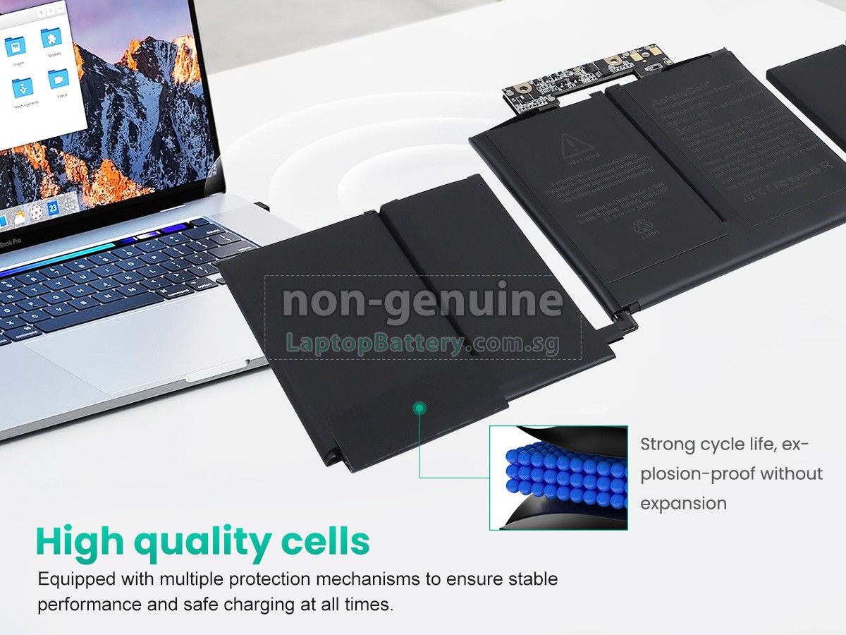 Battery for Apple MacBook Pro 13 inch TOUCH BAR A1989(EMC 3214