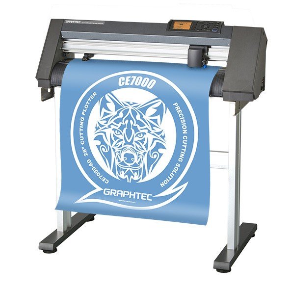 ラベルやプリントカットに最適な小型プロッターCE7000-60