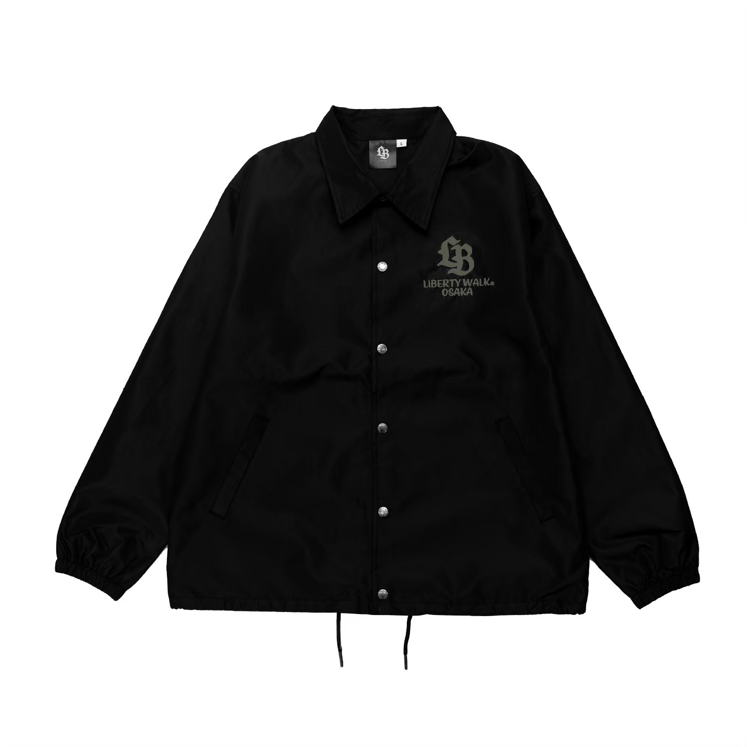Osaka Arch Logo 34 Coach Jacket Black - LB-ONLINE OSAKA STORE