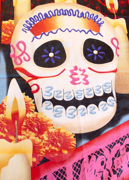 死者の日ポスター、祭壇ガイコツシュガースカル