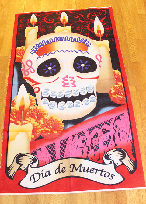 死者の日ポスター、祭壇ガイコツシュガースカル