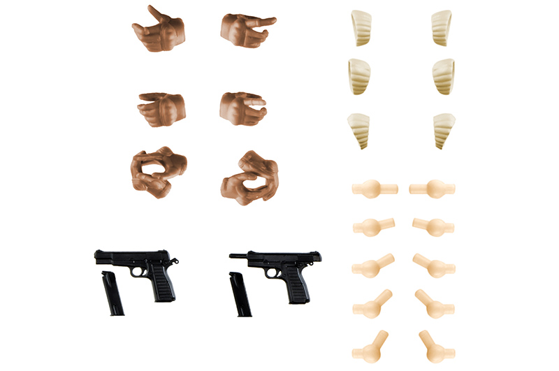 LA-OP14 創彩少女庭園用タクティカルグローブ2 ハンドガンセット(タン