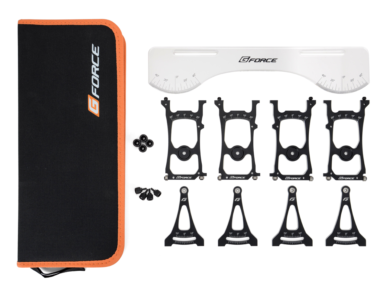 G-FORCE 1/10ツーリングカー用セットアップシステムV2（ブラック） Set