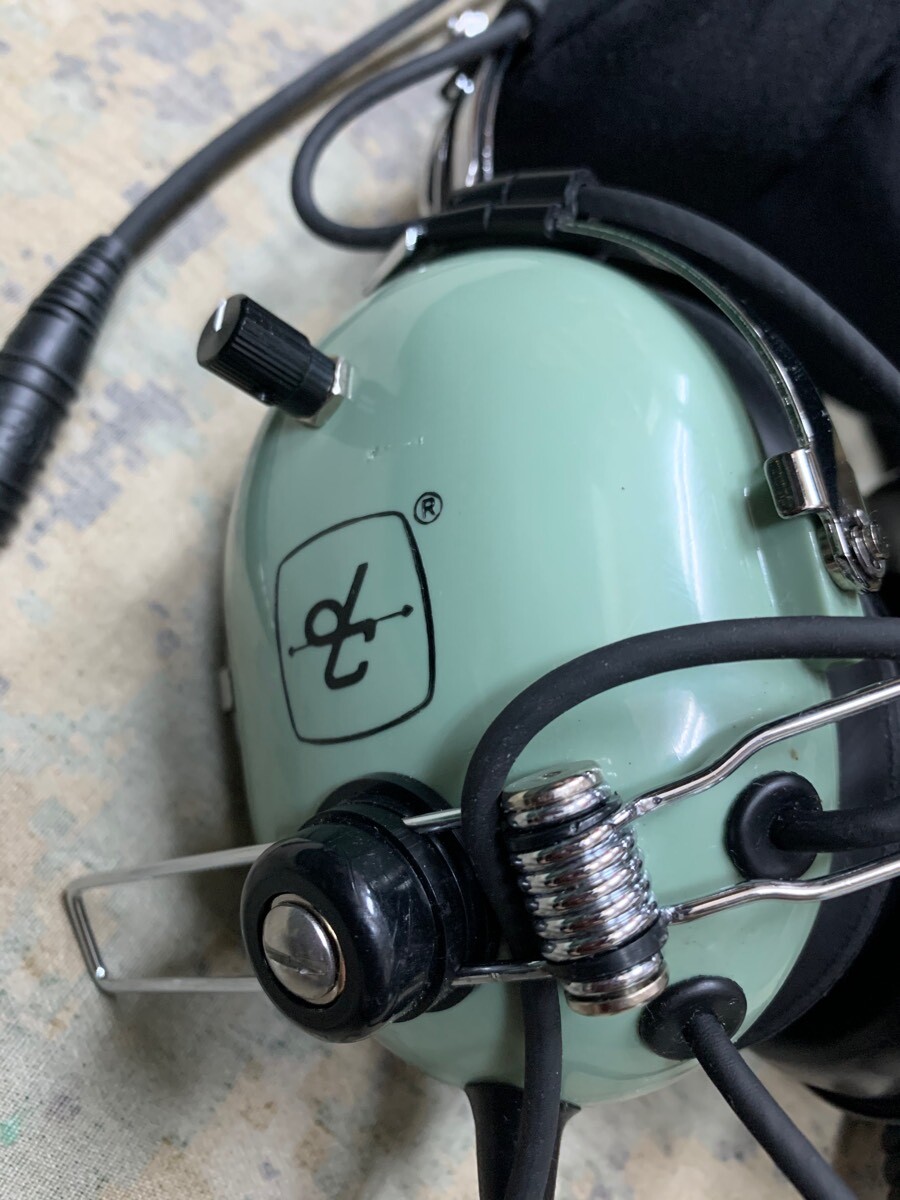 米軍実物 David Clark H10-76 P/Nデビッドクラーク ヘッドセット