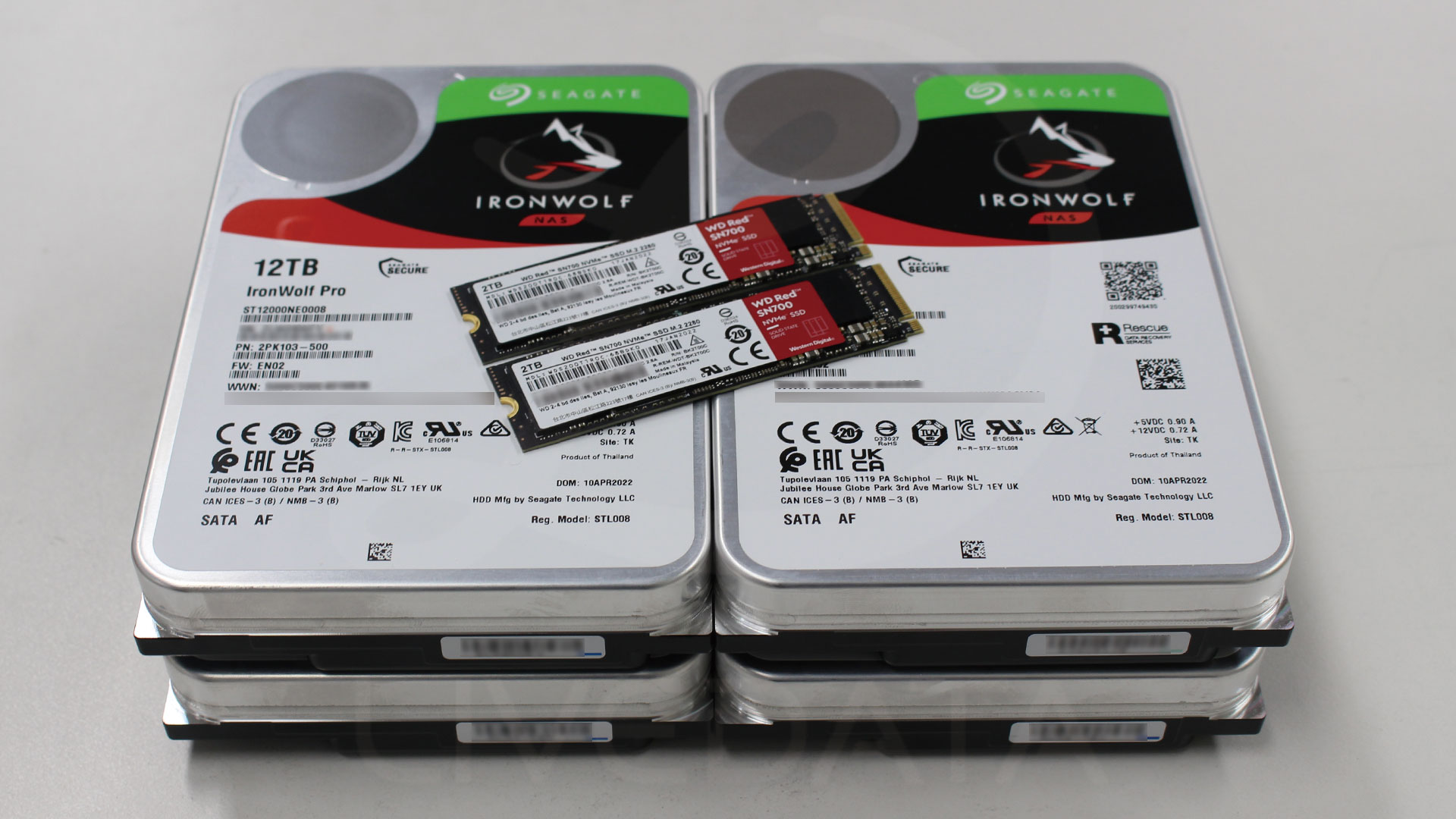 QNAP TS-473 HDD 12TBx4 SSD 2TBx2 Qtier データアクセス不可状態から