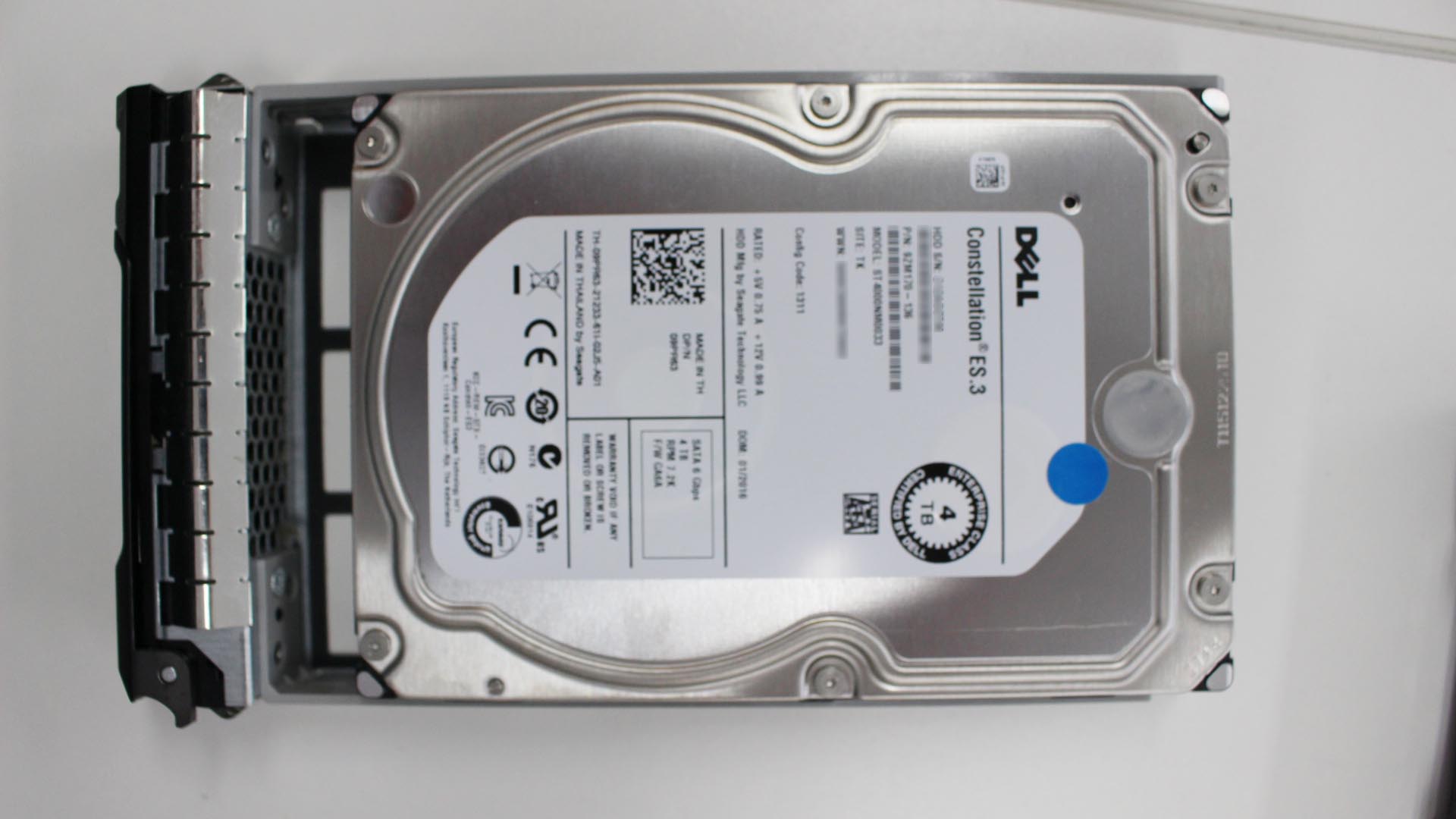 DELL PowerEdge T330 ST4000NM0033 4TB サーバーの復旧に成功