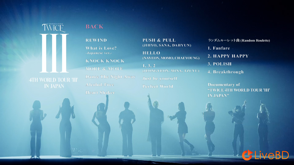 TWICE 4TH WORLD TOUR III IN JAPAN [初回限定盤] (2023) BD蓝光原盘