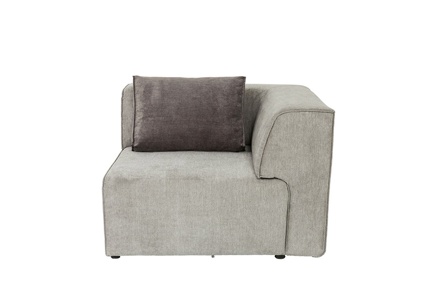 インフィニティ コーナー 100 エレメンツ グレーライト ソファ