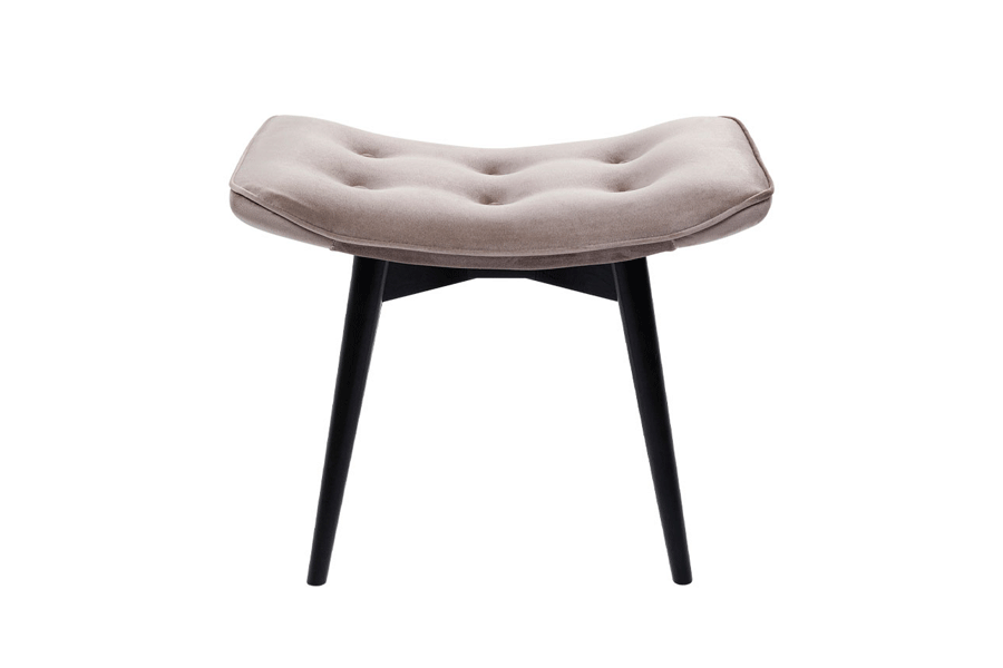 ブラックヴィッキー ベルベットグレー スツール - スツールの通販