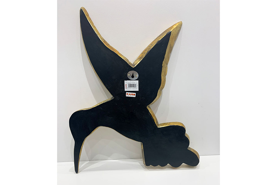 ハミングバードミラー60cm ウォールデコレーション - その他のアート