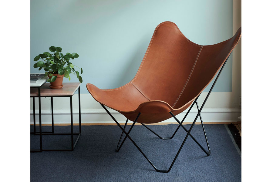 BKF（バタフライチェア）パーソナルチェア（ブラウン） - パーソナル