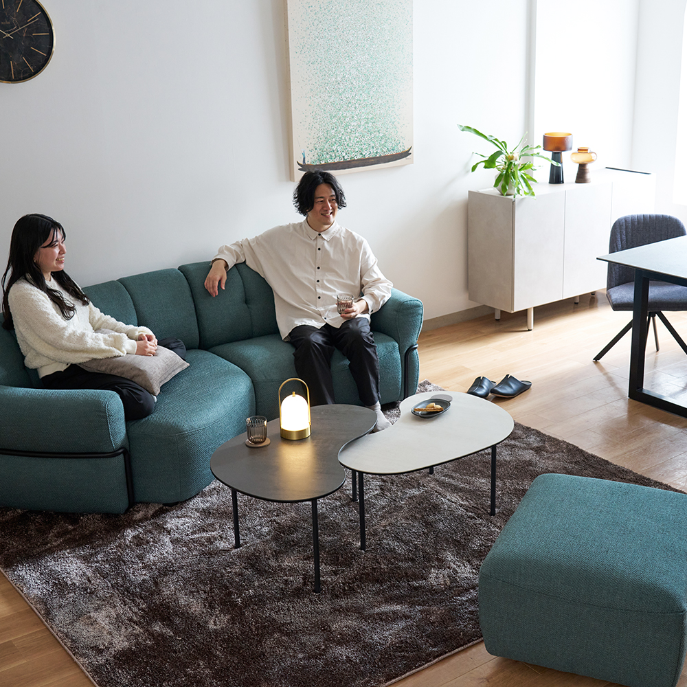 BEAN（ビーン）コーヒーテーブル - ローテーブル・リビングテーブルの