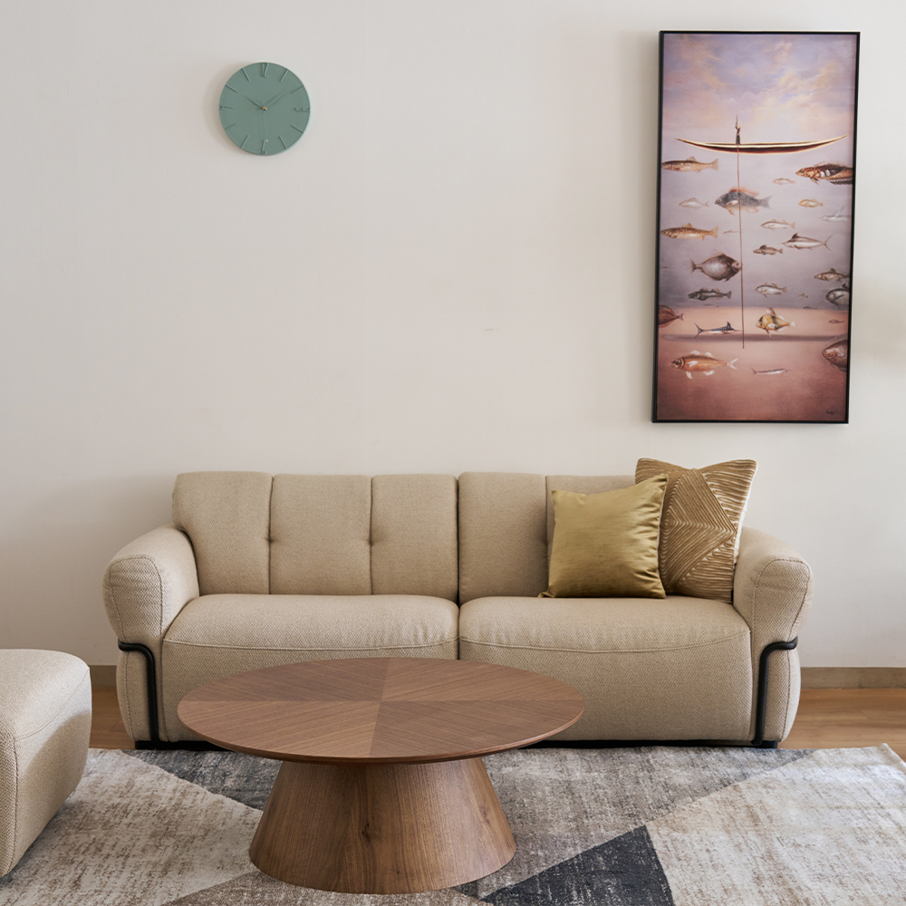 アルゴスⅡ リビングテーブル 90（Walnut） - ローテーブル・リビング