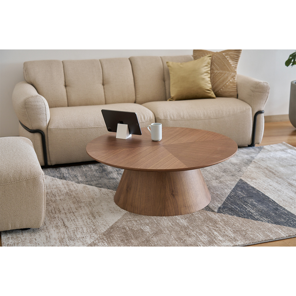 アルゴスⅡ リビングテーブル 90（Walnut） - ローテーブル・リビング