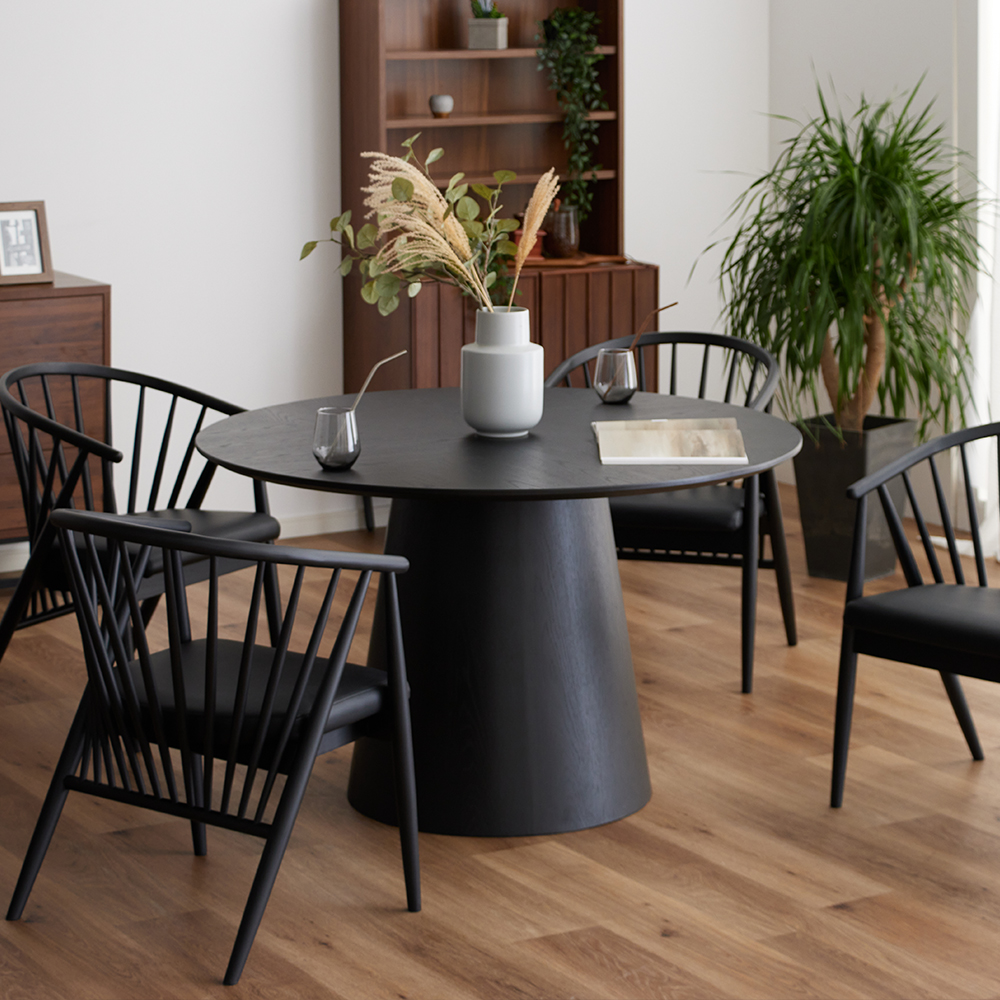 アルゴスⅡ ダイニングテーブル（Black） - ダイニングテーブルの通販