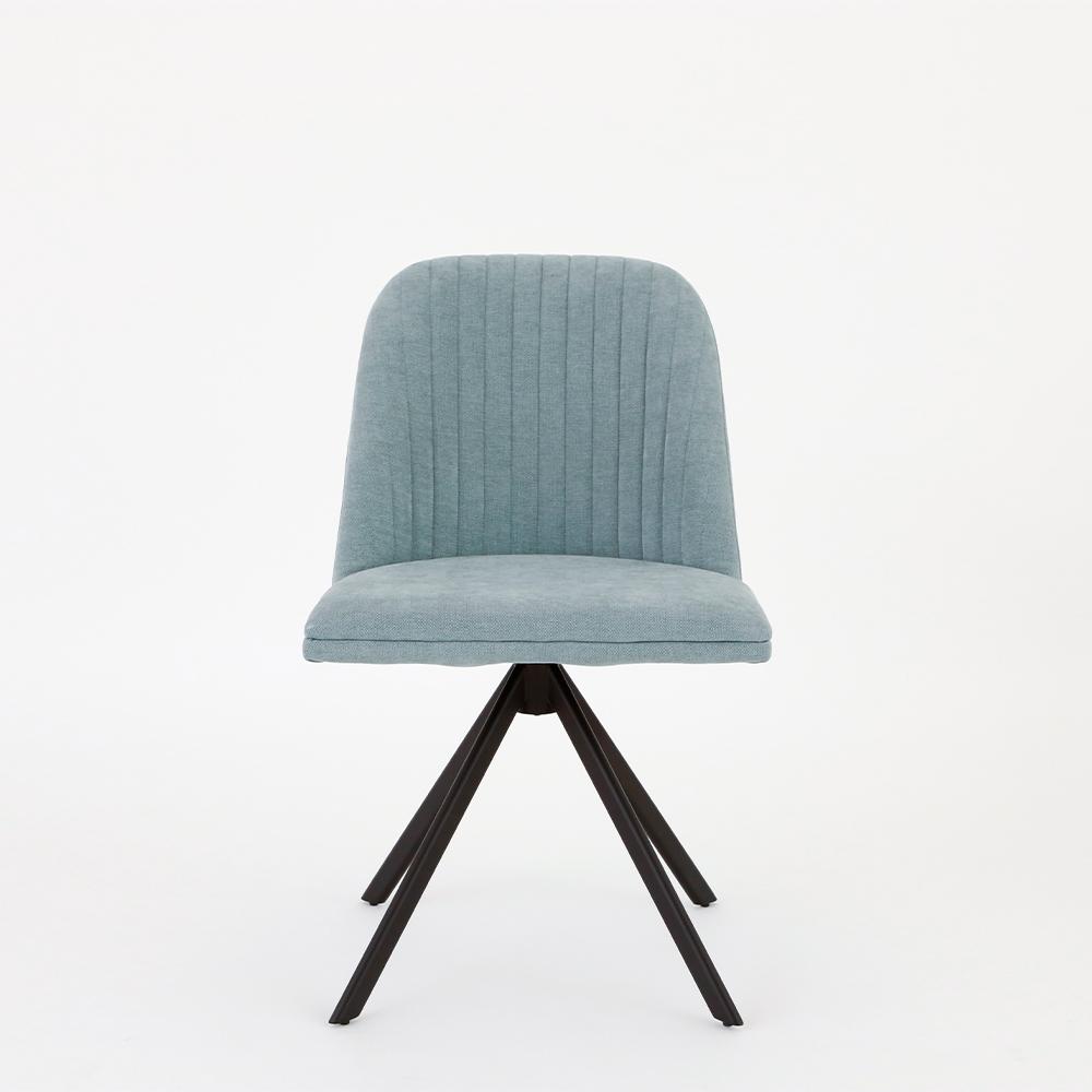 VISTA（ビスタ）チェア（アーム無）ライトブルー - ダイニングチェアの