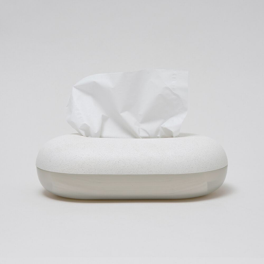 Tissue case（ティッシュケース）ホワイト - ティッシュケースの通販