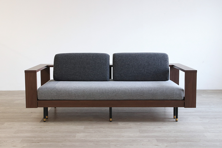 SYU（シュウ） ソファベッド（ブラウン）170cm - ローソファ・フロア