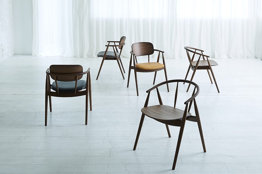 TRUNK2（トランクツー）ダイニングチェア DC1（オーク） - ダイニング