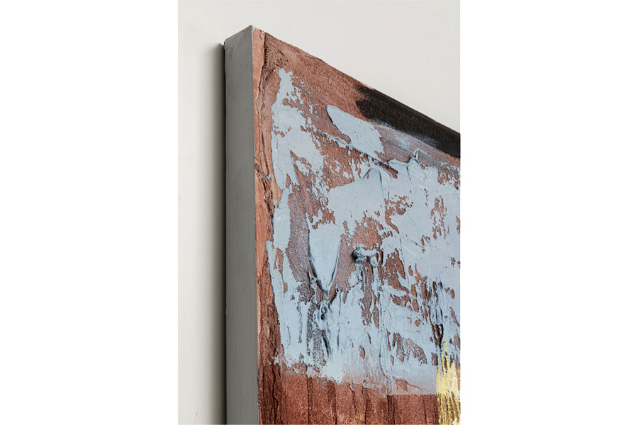 スプラッシュ オレンジ 90x120cm ピクチャー アート - アート