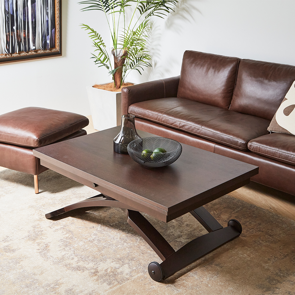 廃番】カリガリス コヌビア マスコッティ 伸長・昇降式テーブル