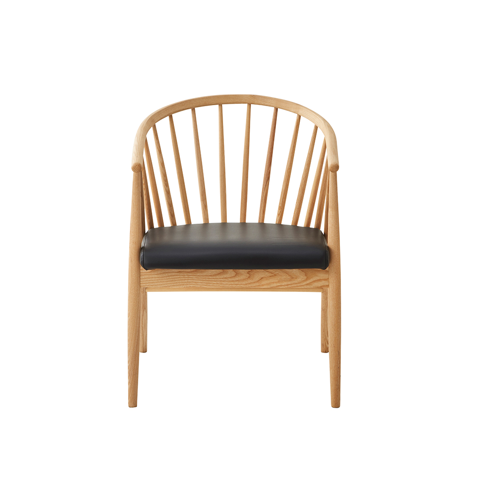 廃番】ノラ ダイニングチェア（Black） - ダイニングチェアの通販