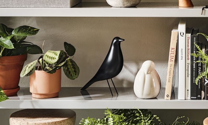 イームズ ハウス バード Eames house bird / ブラック - オブジェ