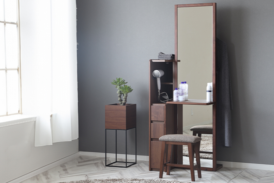 コンパクト ドレッサー（WN色） - ドレッサーの通販 ｜リビングハウス