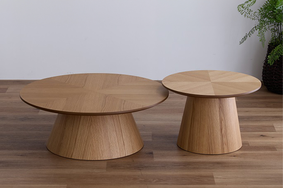 アルゴスⅡ リビングテーブル 90（Walnut） - ローテーブル・リビング