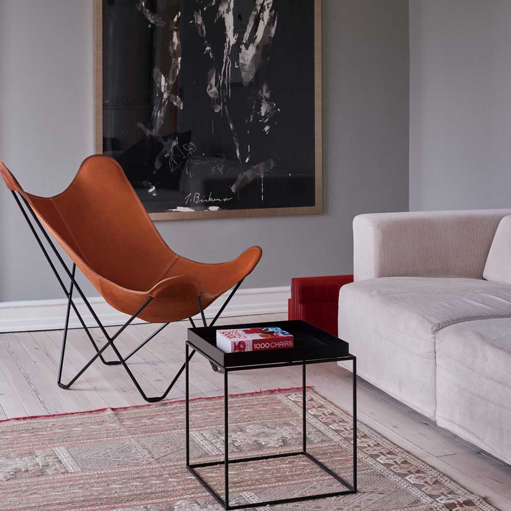 CUERO（クエロ）BKFバタフライチェア MARIPOSAブラウン [取寄せ商品