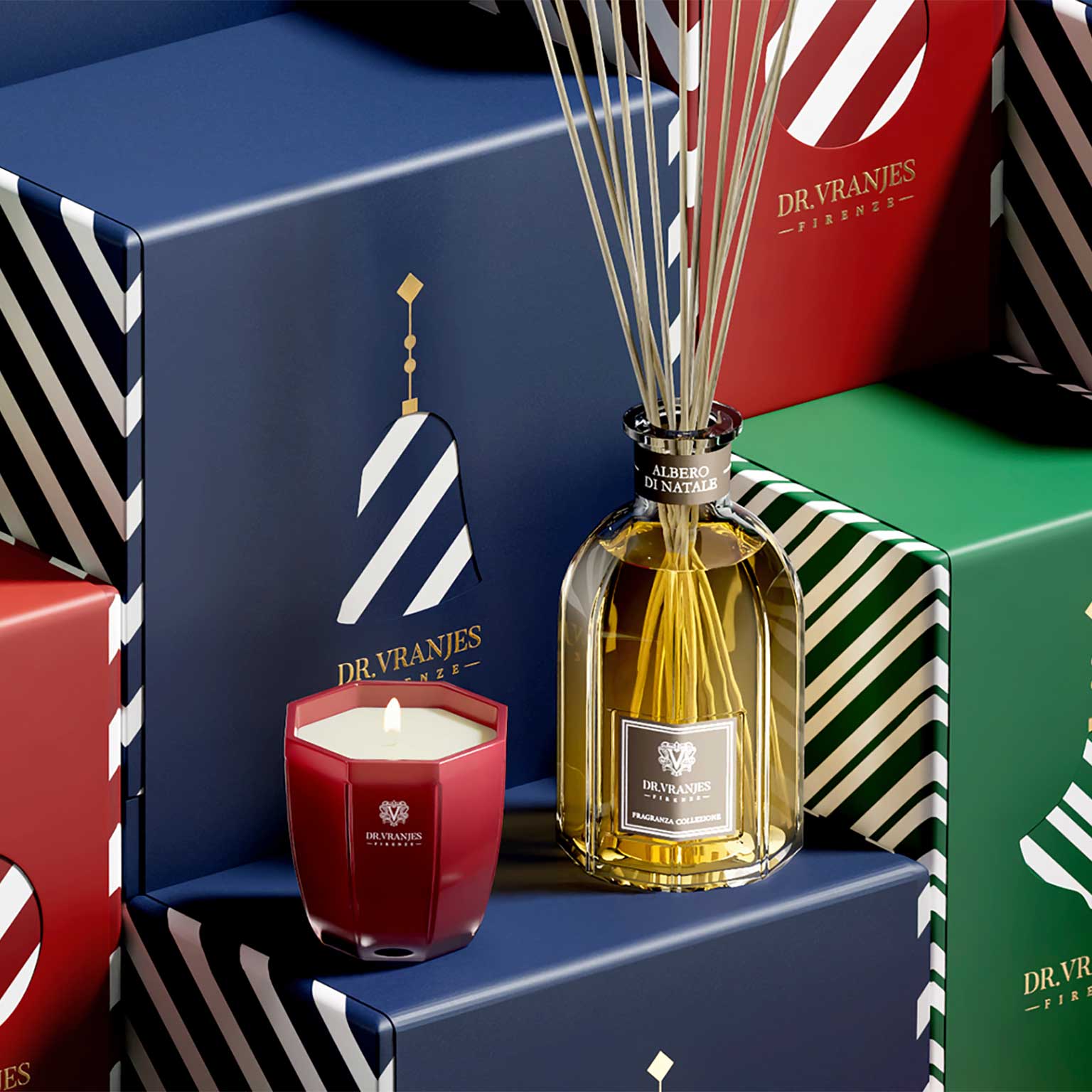 DR. VRANJES（ドットール・ヴラニエス）GIFT BOX キャンドル ROSSO