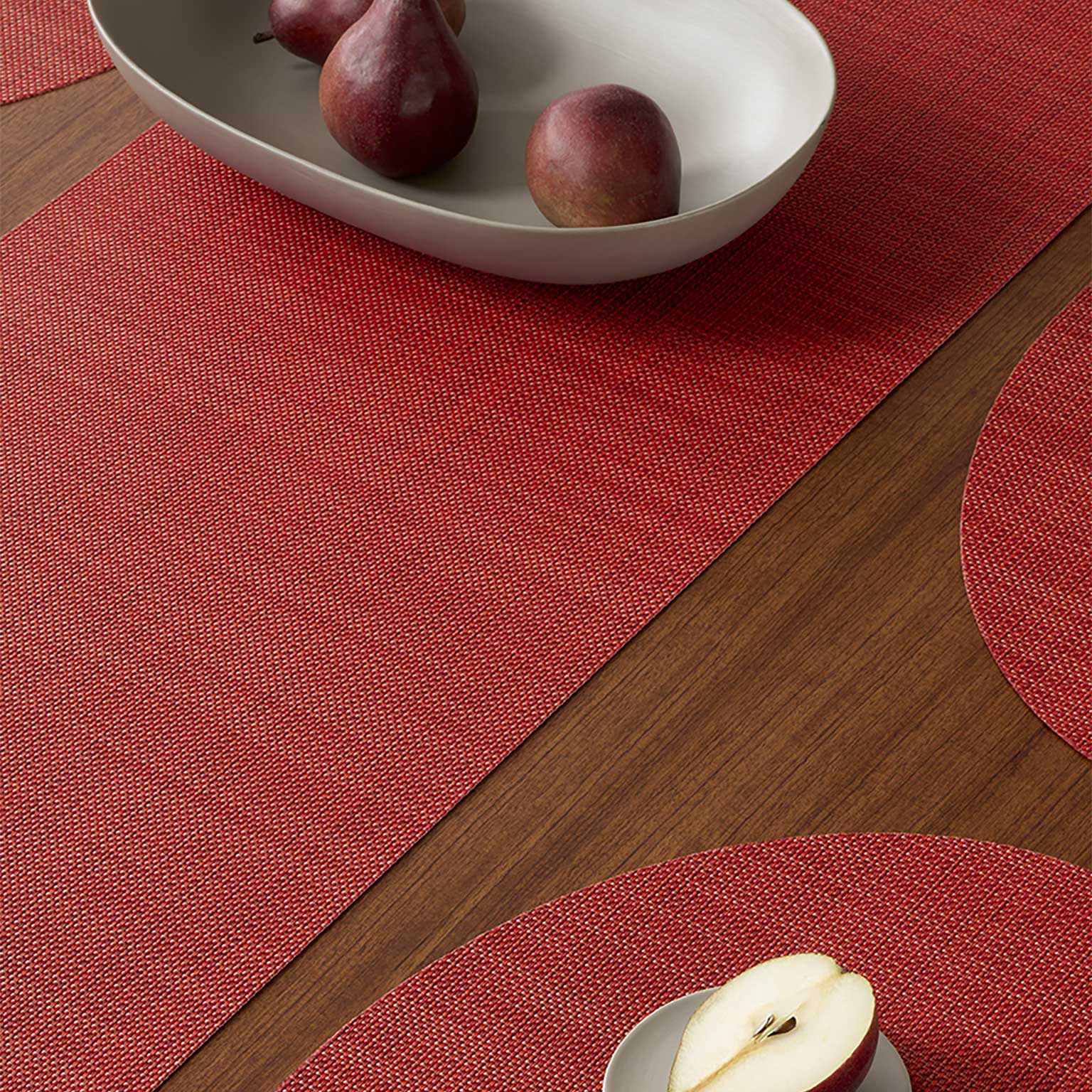 chilewich（チルウィッチ）Mini Basketweave プレースマット オーバル