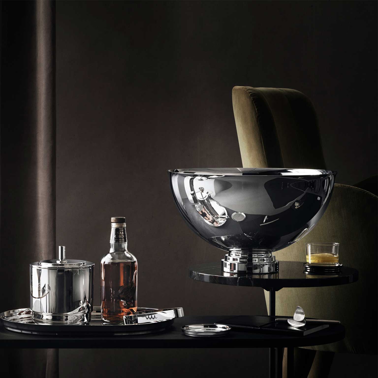 GEORG JENSEN（ジョージ ジェンセン）MANHATTAN シャンパンボウル