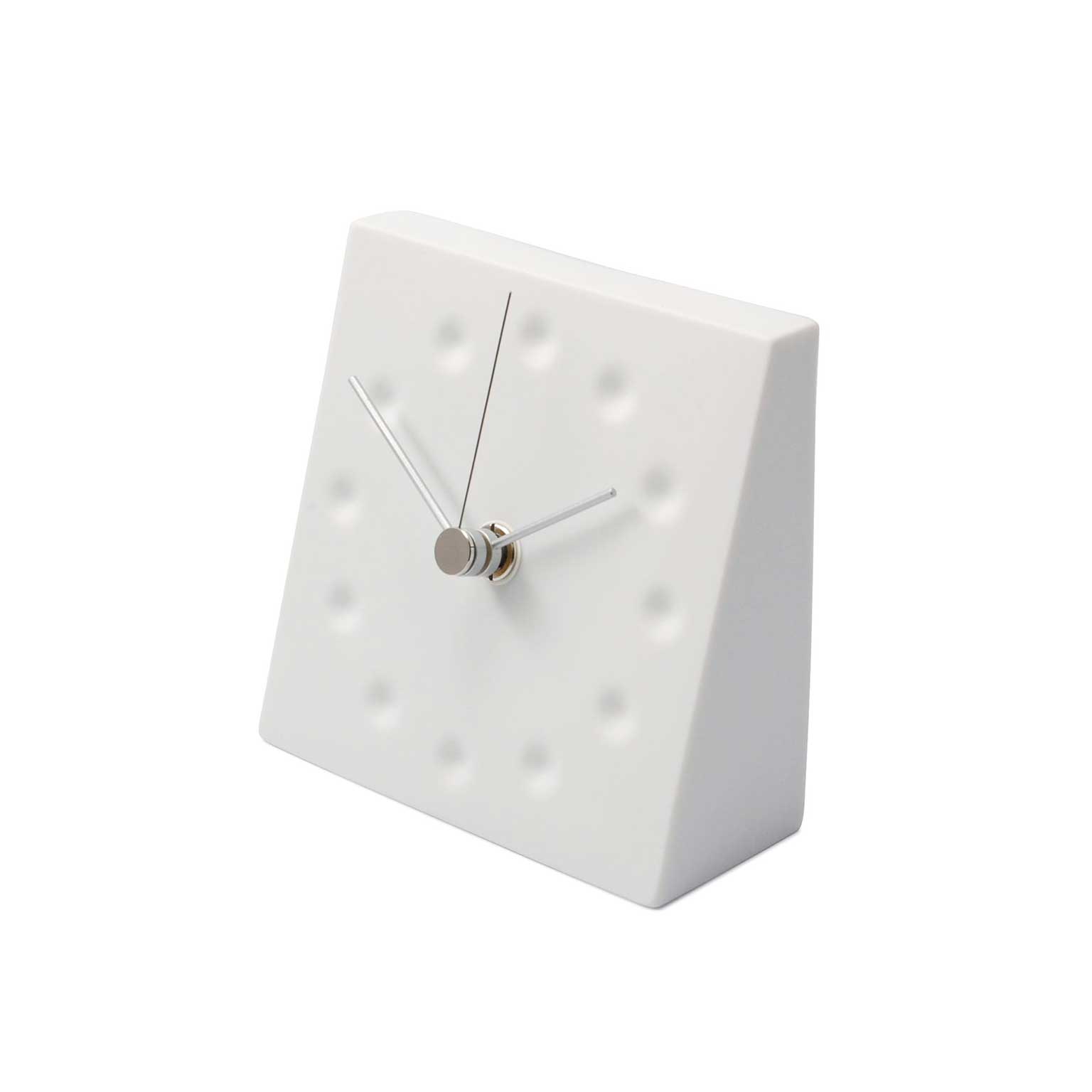 Lemnos（レムノス）Quaint ウォールクロック 斑紋純銀色 | LIVING