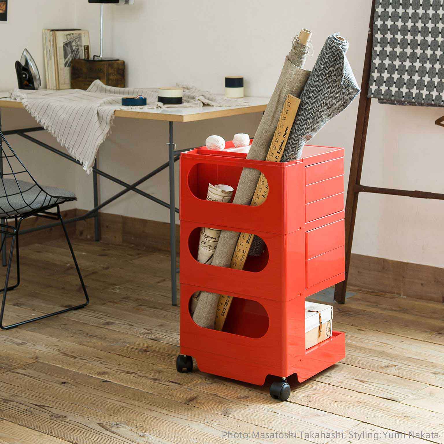 B-LINE（ビーライン）BOBYワゴン ハニー | LIVING MOTIF｜家具