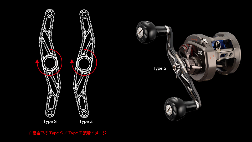 10th ANNIVERSARY BAIT TYPE CUSTOM HANDLE 95mm｜ベイトリール