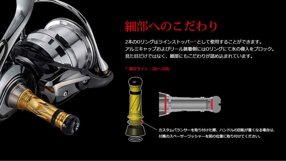 Custom BalancerType 2（カスタムバランサータイプ2）｜カスタムリール