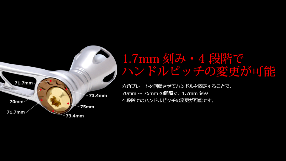 POWER 70-75（パワー 70-75）｜スピニングリール｜カスタムリール