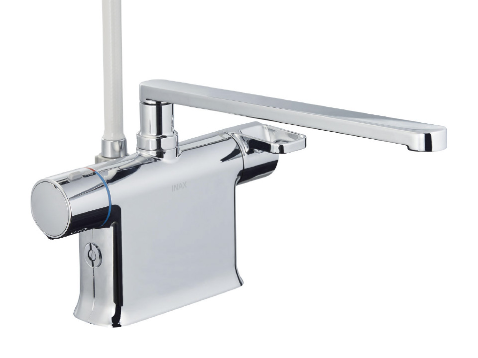 取付工事付] サーモスタット付シャワーバス水栓 (デッキ水栓) [BF