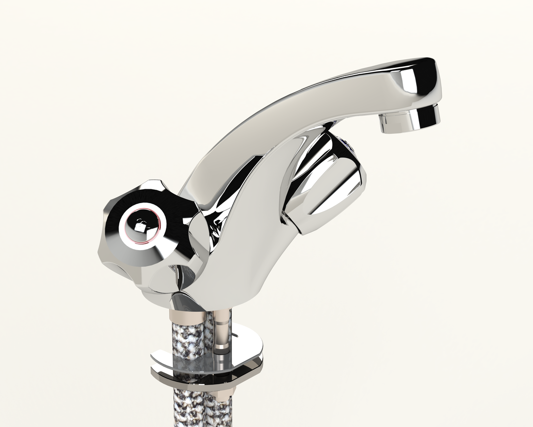 Cobra Stella Original Light Pattern Basin Mixer Cast Spout