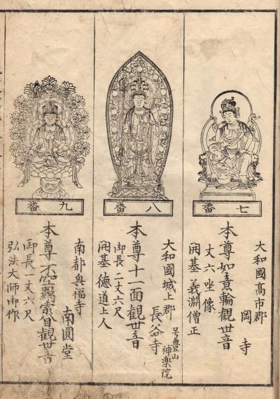 第142回大阪資料・古典籍室小展示「西国三十三所草創千三百年 巡礼の旅