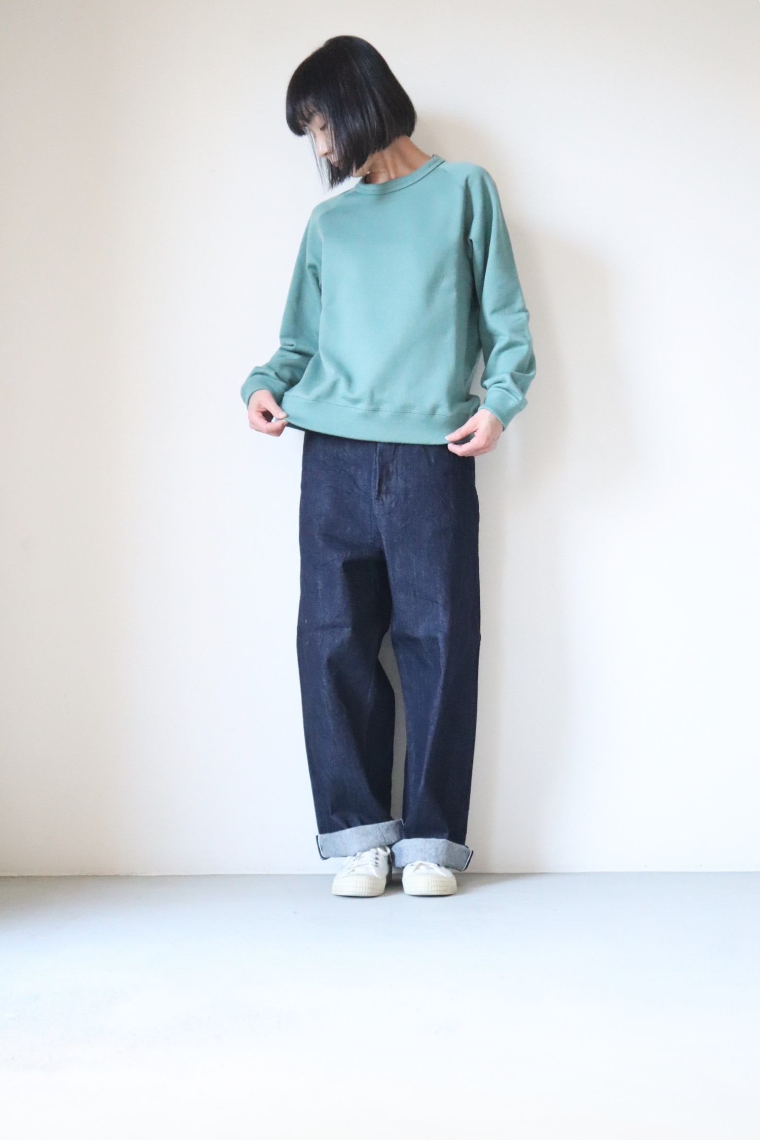 YAECA公式通販 ヤエカ正規取扱店 YAECA/スウェットクルーネック lien