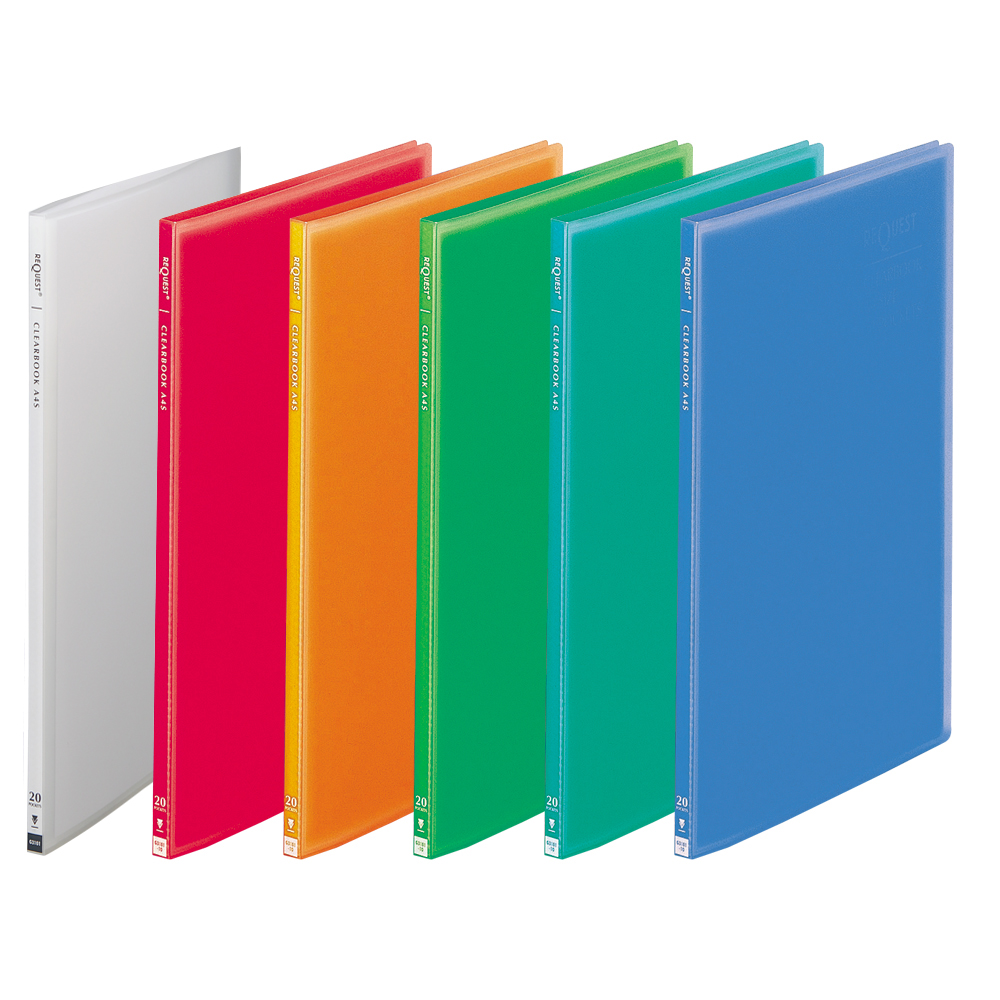 リクエスト 透明クリヤーブック - 株式会社リヒトラブ