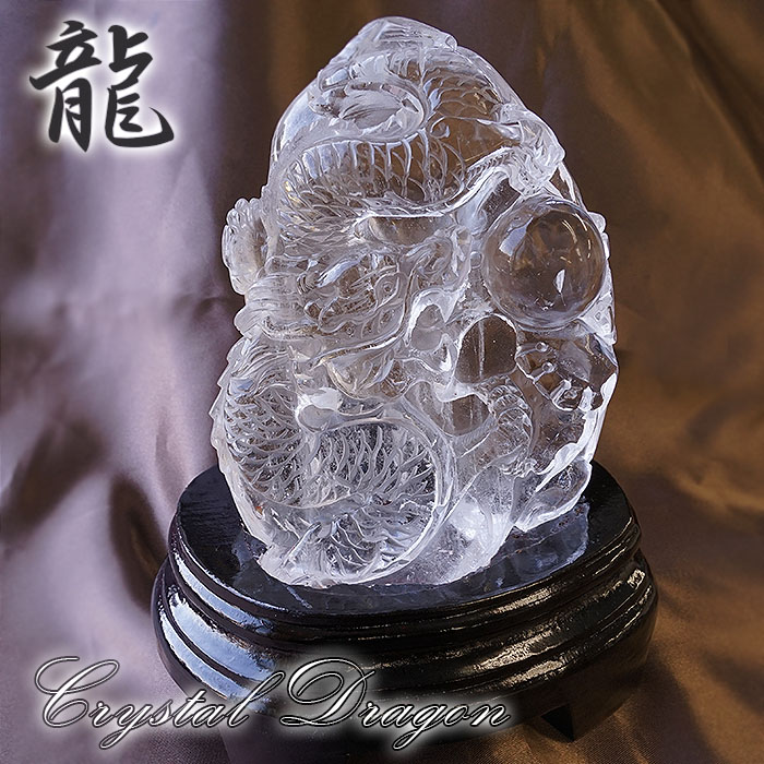 天然石 水晶 龍 彫刻置物 パワーストーンF.160 楽天市場】水晶 龍 彫刻