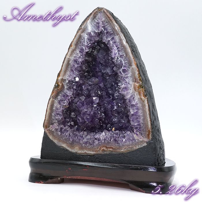 0725119 アメジスト細石置物 約48*160ミリ 【公式通販】