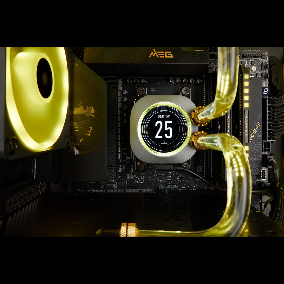 CORSAIR Hydro X Series iCUE LINK XD5 RGB ELITE LCD | 株式会社