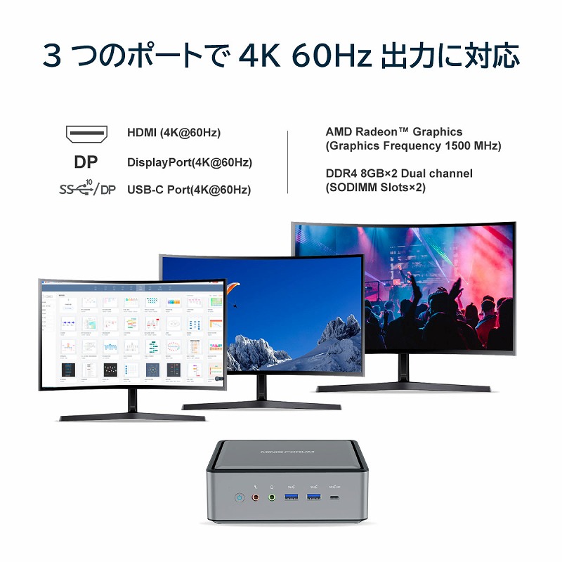 終息】MINISFORUM HM50 | 株式会社リンクスインターナショナル