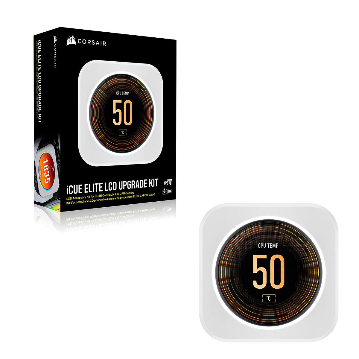 iCUE ELITE LCD Upgrade Kit White | 株式会社リンクスインターナショナル